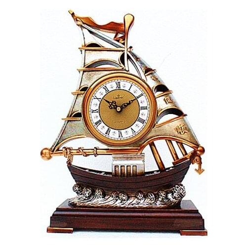 Quz Clocks watches European clock genuine creative retro trend sailing watch American Pastoral living high-gra corat