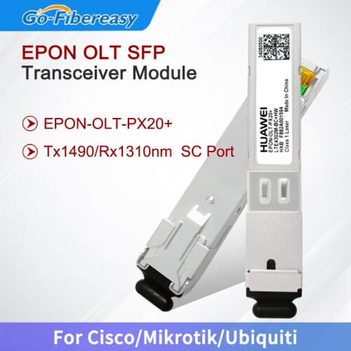 SFP Transceiver Module EPON-OLT-PX20+ LTE4302M-BC+HW EPON SFP Transceiver compatible with Huwei and ZTE EPON cards SC SFP Module