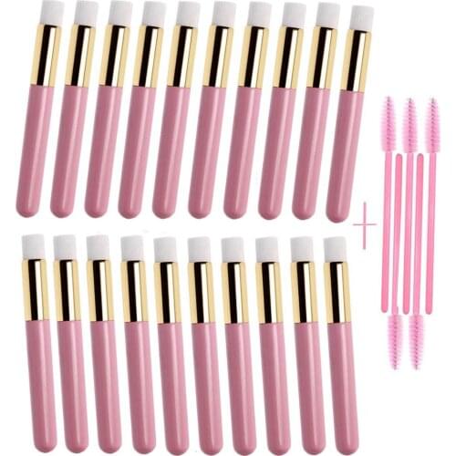 30/50pcs Nose Brush Nose Pore Blackhead Deep Cleaning Brush Nose Cleaning Brush Facial Cleansing Brushes Wooden Wholesale