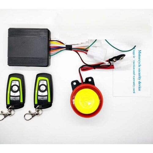 Motorcycle Alarm With Engine Remote Start Key Fob Anti-Theft Security Alarm System Alarma Moto 125db ABS For Harley Davidson