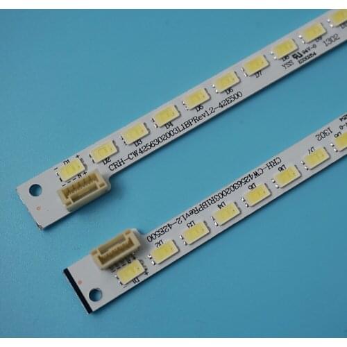 LED backlight for Skyworth 42'' TV 42E500E CRH-CW4256302003R1BP Rev1.2 42E500 7710-642000-R080 L080 Screen REL420FY E330254
