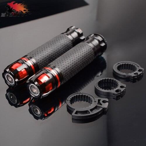7/8" 22MM CNC Motorcycle Universal Grips For Aprilia RS125 RS50 RS250 Handle bar end Handlebar CAPANORD CAPANORD 1200 ETV1000