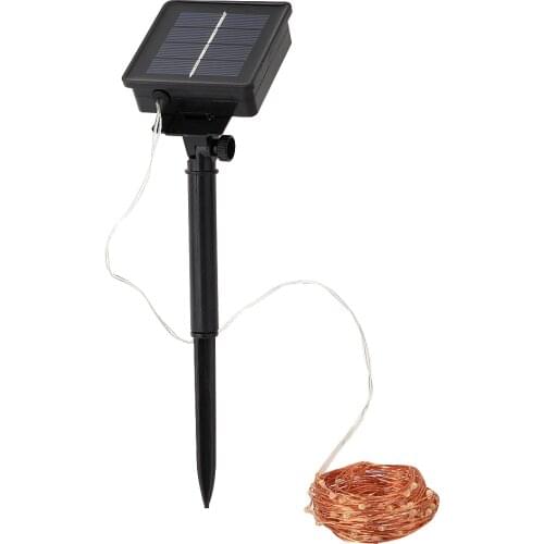 Solar String Lights 10M 100 LED 2 Modes Waterproof Outdoor Fairy String Lights for Christmas Garden Home Holiday Decorations