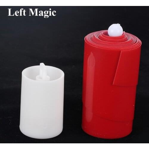 1pc Plastic Vanishing Canes Wand Magic Tricks Magicians Wand Cane to Silk Magia Stage Street Party Illusions Funny Toy for Kids