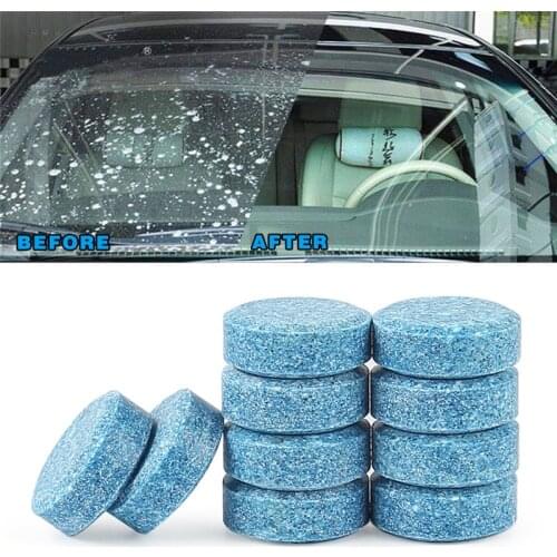 10x Car wiper tablet Window Glass Cleaning Cleaner Accessories For Hyundai IX35 Solaris Accent I30 Tucson Elantra Santa Fe Getz