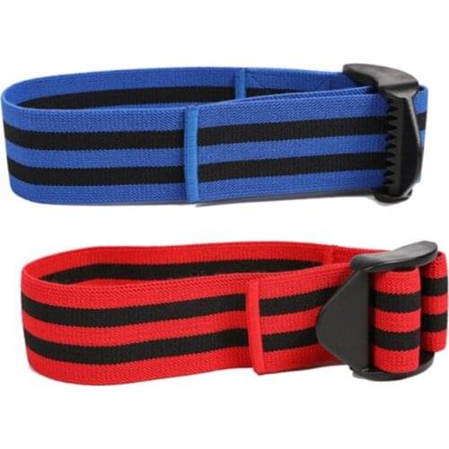 2 Pcs Gain Muscle Blood Flow Restriction Bands Arm Muscle Training Support Belt Occlusion Training Elastic Bands Strong