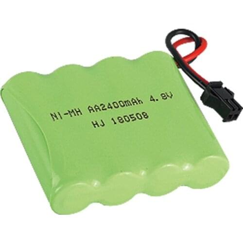 4pcs/lot MasterFire Original 4.8V AA 2400mAh Rechargeable Ni-Mh Battery Cell for Rc toys Cars Tanks Robots NiMh Batteries Pack