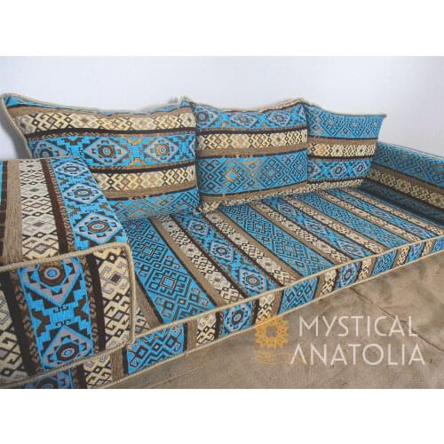 Arabic Floor Seating Sofa Set Cushion Couches Jalsa Majlis Furniture Arabian Hookah Lounge Home Decor Bench Cushions