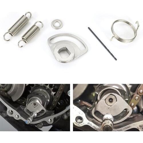 Balancer Idle Lever And Spring Upgrade Fit for KAWASAKI KLR650 1987-2018 Idle-shaft Lever And Spring replaces W/Torsion Spring