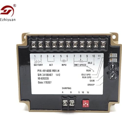 Ezhiyuan Engine speed controller 4914090 Diesel Generator Speed Control Unit for NT855