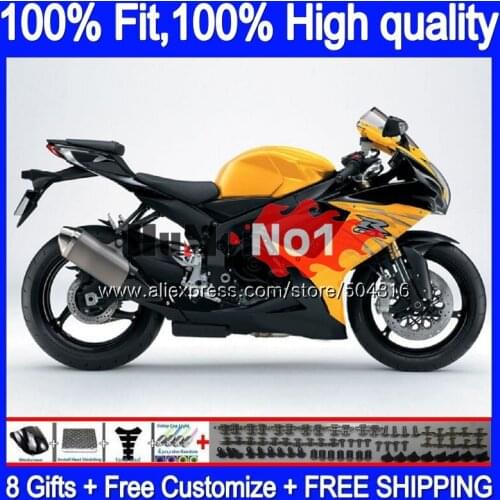 Injection For SUZUKI GSXR 750 600 GSXR750 K11 Stock yellow 18MC.55 GSXR600 2011 2012 2013 2014 2015 2016 11 12 13 14 15 Fairing