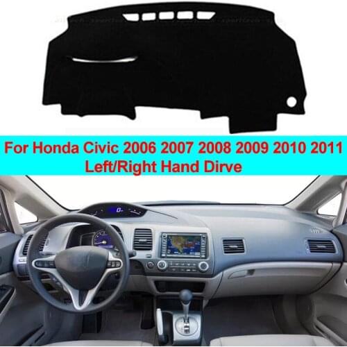 Car Dashboard Cover Dash Mat Dash Board Pad Carpet Dashmat Anti-UV For Honda Civic Acura CSX 2006 2007 2008 2009 2010 2011