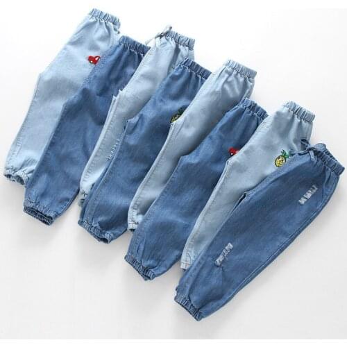 Summer Boys Jeans Pants 2018 New Kids Baby Boys Trousers Girls Jeans Children Toddler Denim Pants Baby Casual Jean Infant Boys