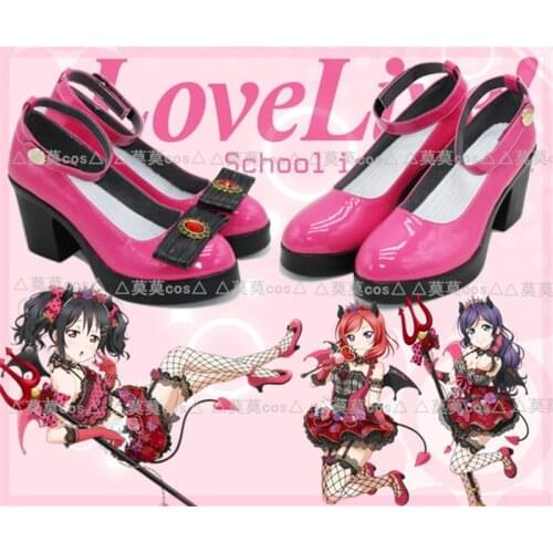 Love Live All Member Little Devil Demon Cosplay Shoes Anime Cos Shoes