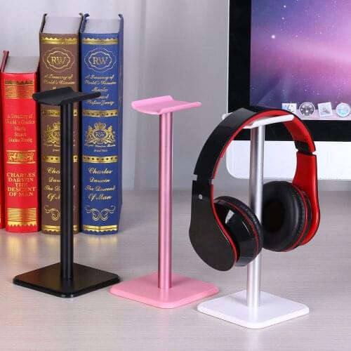 Multi-function Headphone Desktop Stand Simple Display Earphones Holder PC Monitor Wall Hook Desktop Mount Earphones Stand