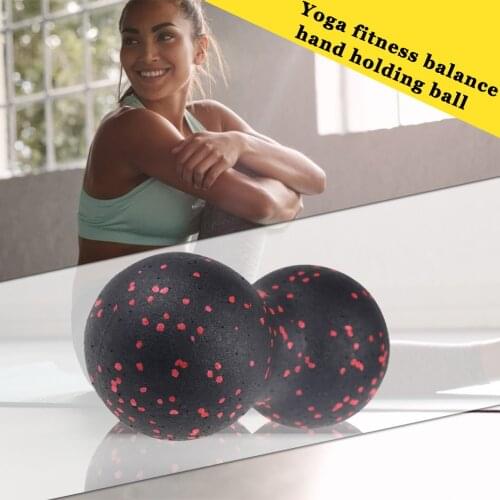 Double Massage Ball Set Lightweight Fitness Body EPP Lacrosse Myofascial Ball for Effective Working-out Accessories