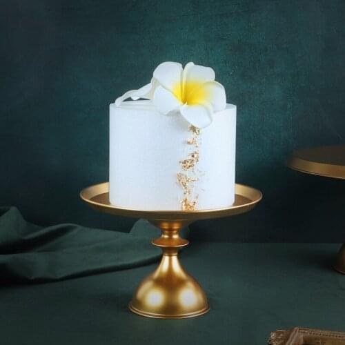 White/Gold Cake Stands Cupcake Donuts Dessert Display Plates for Baking Shop Party Tableware Decoration Cake Plates