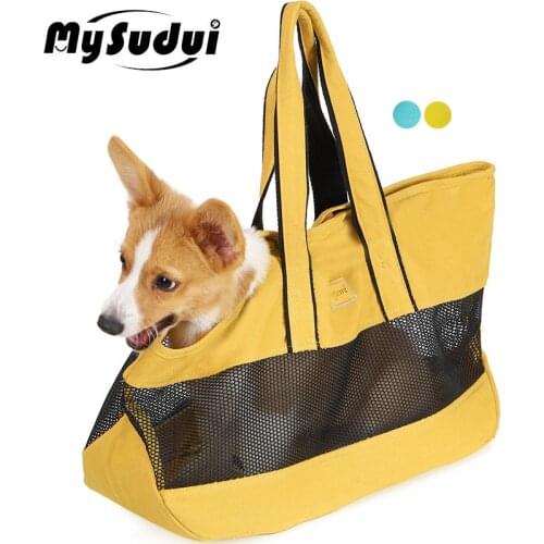 Portable Pet Cat Dog Carrier Handbag Soft Breathable Small Handbag Travel Shoulder Bag Carrying Outdoor For Puppy Accessories