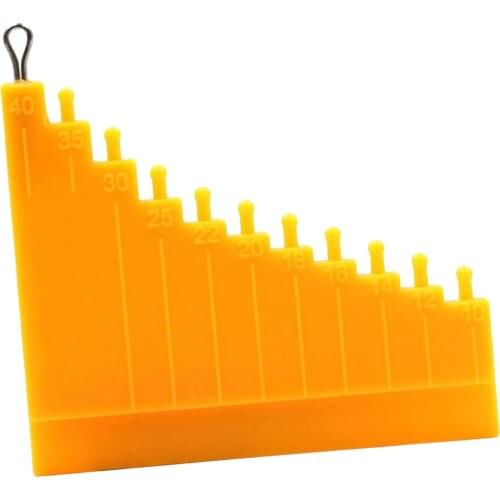 Durable Hair Gauge Carp Hair Rig Tool Feeder Fishing Tackle Supplies for Beginner Starter Outdoor Fishing Sports