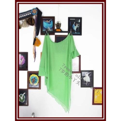 Transparent Thin Belly Dance Bat Sleeve Top CUF02