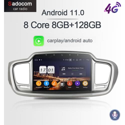 PX6 10.1" 2 din Android 10.0 4GB RAM 64GB ROM 6 Core Car dvd player For KIA Sorento 2015 2016 2017 2018 car radio autoRadio GPS