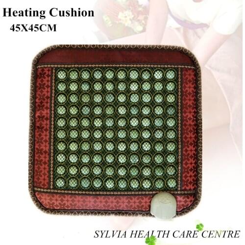 2020 Free Shipping Tourmaline Heating Health Mattress electric jade heating cushion 45*45CM