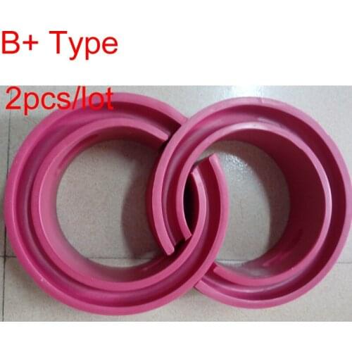 Youwinme 2Pcs Red B+ Type AMT Car Shock Absorber Spring Bumper Power Cushion Buffer Auto Suspension Coil Damper