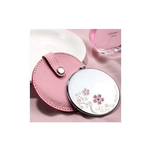 Make up mirror portable small size portable small mirror childrens make-up mirror lovely girls make-up mirror customized