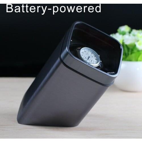 ALUMINUM LAMINATED CUBICAL Single Watch Winder for automatic watches watch box automatic winder storage display case box