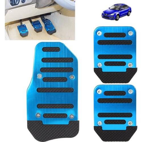 Aluminium Alloy Cool Non-slip Pedal Foot Brake Cover for Cars