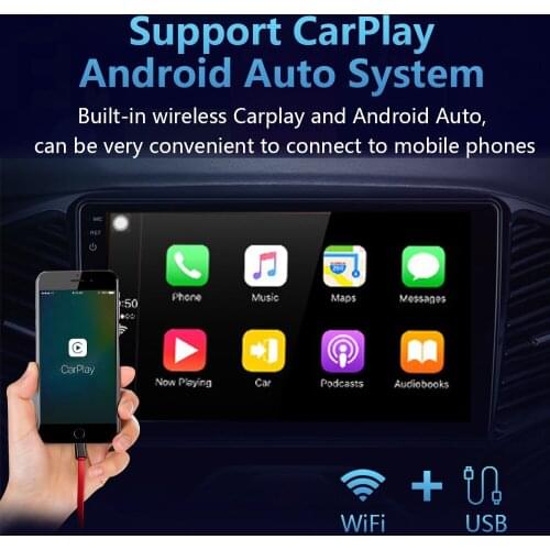 Android 9.0 2 Din Car Radio Multimedia Video Player Universal Auto Stereo GPS MAP for Volkswagen Nissan Hyundai Kia Toyota CR-V