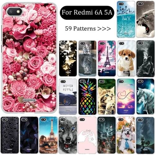Case For Xiaomi Redmi 6A 4A 5A Cover Cat Phone Case For Xiaomi Redmi 5A 6A 4A Case Silicone 3d TPU Coque For Redmi 6A Funda Capa