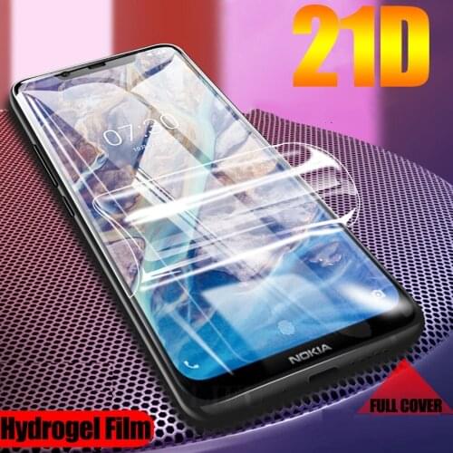 HD Hydrogel Film For Nokia 1.4 1.3 2.4 3.4 5.3 5.4 8.3 5G Protective Cover ON C10 C20 G10 G20 X10 X20 Screen Protector Film