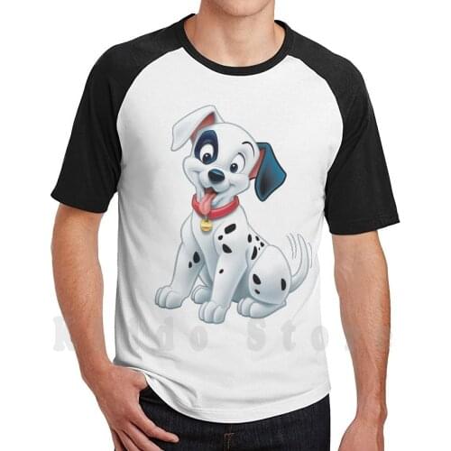 Dalmatian Dog T Shirt Cotton Men Diy Print Cool Tee Dalmatian Dog The Hundred And One Dalmatians Cruella The 101 Dalmatians
