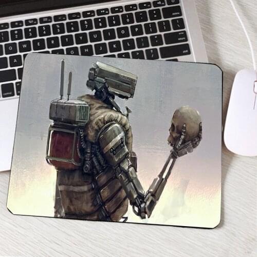 Many Pattern To Choose Robots Creative Game Movie Sci-fi Photos Diy Machine Pc Computer Gaming Mousepad Mini Table Mat