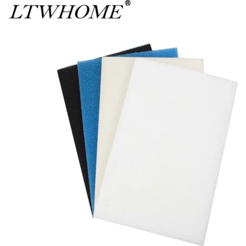 LTWHOME 18" x 12" DIY Carton Foam Fine Filter Sponge Set Fit for Aquarium Pond