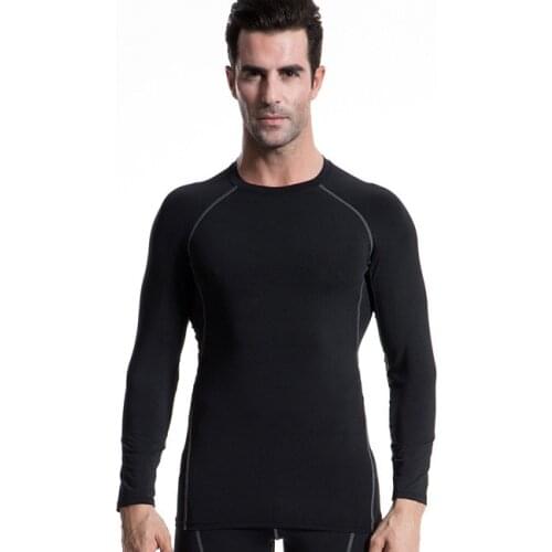 Mens Boy Compression Body building Base Layer Jerseys Under Top Long Sleeve T-Shirts PRO Skins Gear Cool Dry S-XXL