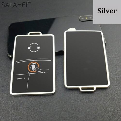 Soft TPU Car Key Case For Tesla Model 3 Key Case Model 3 Car Key Holder Protector Cover Model Three Card Holder Keychain Clip