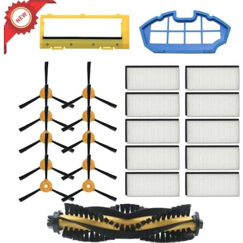 Hot sale Replacement Accessory Kit Filter Main Brush Side Brush For Ecovacs DEEBOT N79S N79 Robotic Vacuum Cleaner Filter+Brush