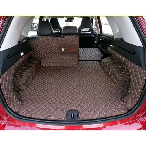 Custom 3D No Odor Waterproof Boot Carpets Cargo Liner Rugs Full Set Car Trunk Mats for MG HS