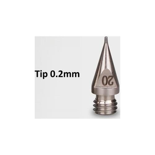 Split Stainless Steel 303 Precision Tapered Dispensing Tip (because of "split", you have to buy the Tip and the Hub separately)