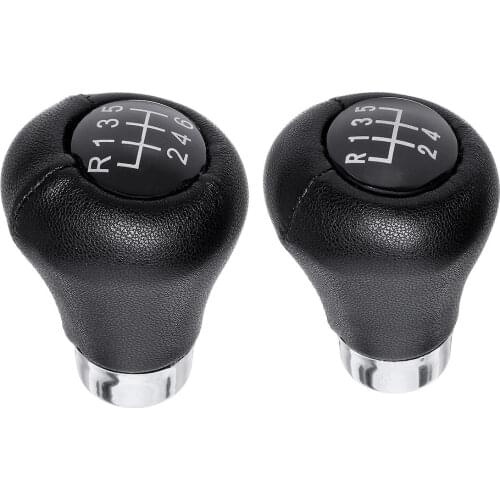 5/6 Speed Leather Manual Gear Shift Knob for BMW 1 3 5 6 Series E30 E36 E38 E39 E46 E53 E60 E63 E87 E90 E91