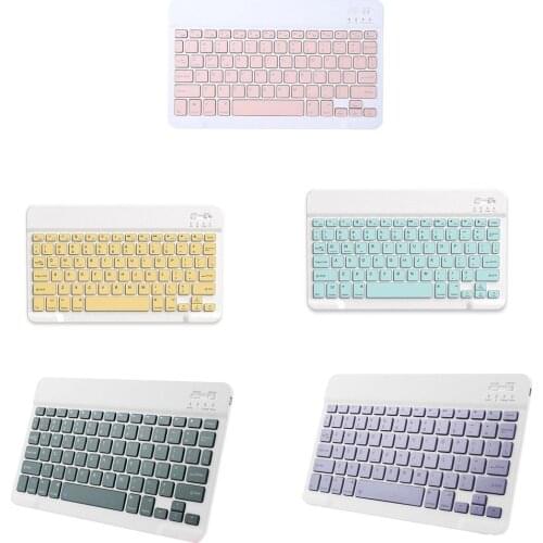 High Compatible Light Mouse Keyboard Suit 10 Inch Universal Portable Wireless Keyboard For Tablet Computer Mobile Phone