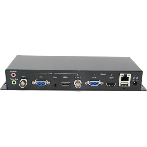 1080P H.264 CVBS VGA Ypbpr SDI 4k hdmi interface video encoder