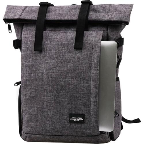 Large Capacity Waterproof Camera Multi-functional Backpack & USB Port fit 15inch Laptop Case Shoulders Photo Tripod DSLR Bag