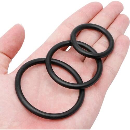 3Pcs Silicone Male Cock O Penis Rings Delay Ejaculation Penis Rings Adult Sex Toys Sex Products For Men / Couple