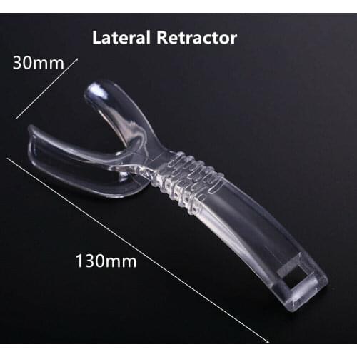 5pcs Dental Cheek Retractor Mouth Opener Photo Lip Hooks Tongue Clear 134℃ Type A