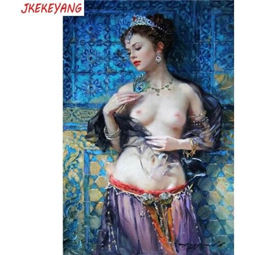 5D DIY square/round Diamond painting Sexy beauty Cross Stitch Diamond Embroidery Pattern Rhinestone J2090