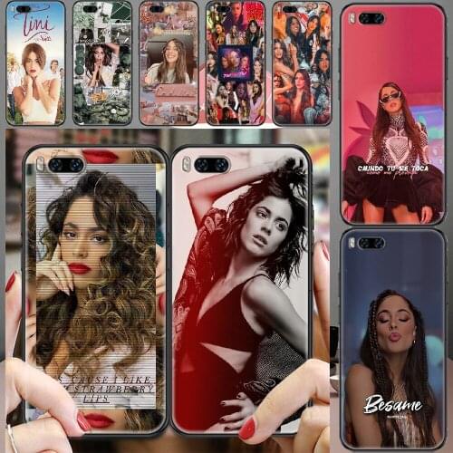Tini Stoessel Phone case For Xiaomi Mi Max Note 3 A2 A3 8 9 9T 10 Lite Pro Ultra black soft cell cover fashion funda luxury