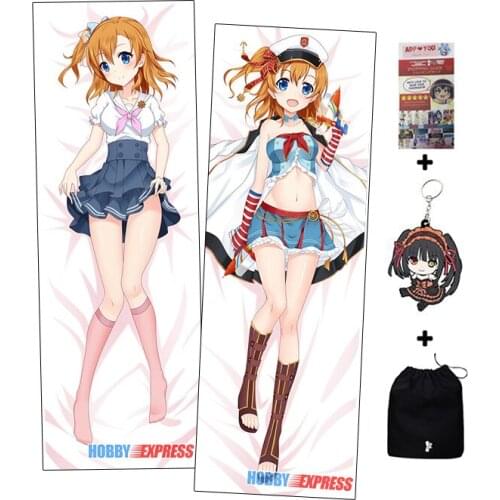 Hobby Express Honoka Kosaka LL! Dakimakura Japanese Otaku Waifu Hugging Body Pillow Cover ADP91042